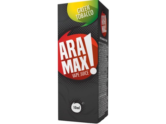 aramax green tobacco 10ml0mg