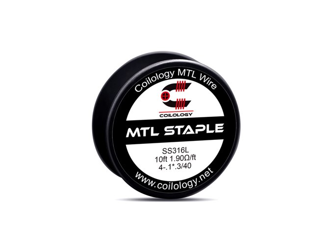 Odporový drát Coilology MTL Series - Staple SS316L (3m)