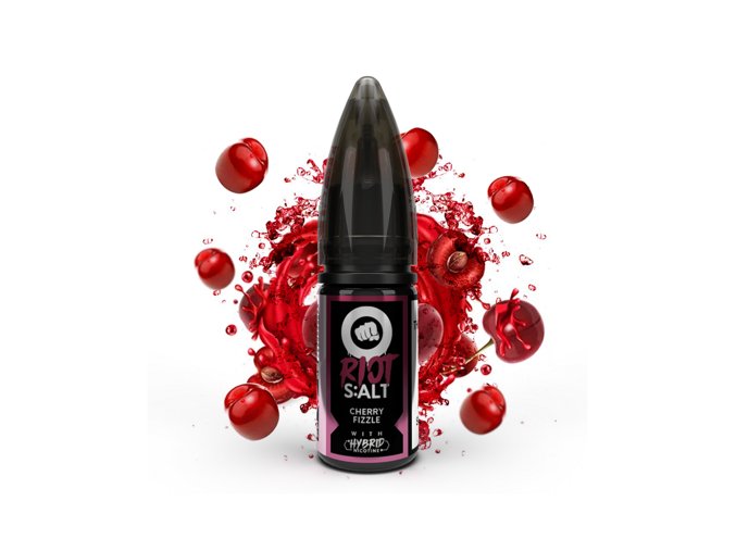 E-liquid Riot S:ALT 10ml / 10mg: Cherry Fizzle (Třešňový mix)