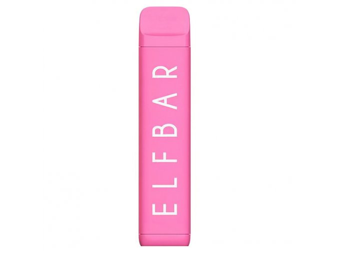 Elf Bar NC600 - 20mg - Strawberry energy (Jahodový energetický nápoj), produktový obrázek.