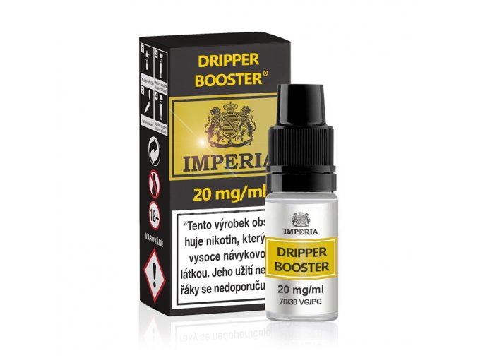 Booster báze Imperia - Dripper - VG70/PG30 - 10ml - 20mg, produktový obrázek.