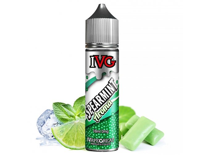 IVG - Select Series - S&V - Spearmint (Jemná máta) - 18ml, produktový obrázek.