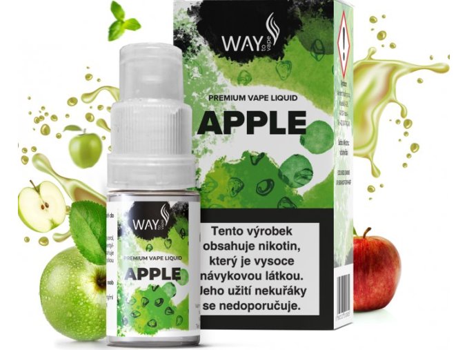 Liquid WAY to Vape Apple 10ml-12mg