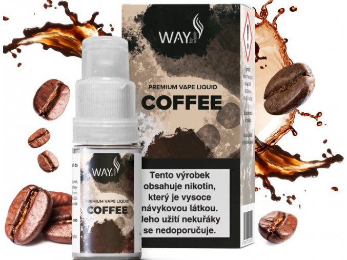 Liquid WAY to Vape Coffee 10ml-3mg