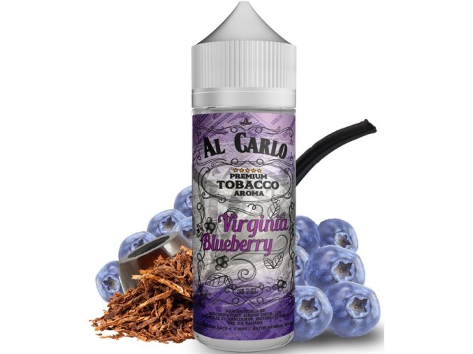 Příchuť Al Carlo Shake and Vape 15ml Virginia Blueberry