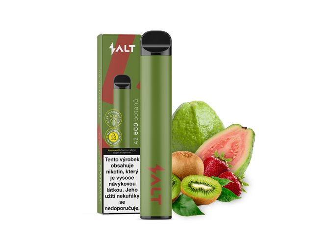 Elektronická cigareta: Salt SWITCH Disposable Pod Kit (Guava Kiwi Strawberry)