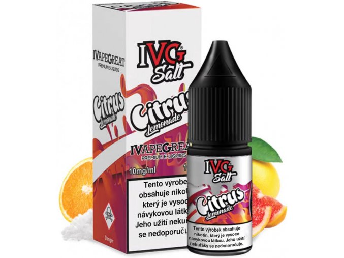 Liquid I VG SALT Citrus Lemonade 10ml - 10mg