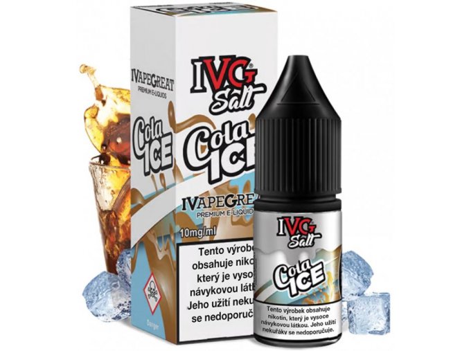 Liquid I VG SALT Cola Ice 10ml - 10mg