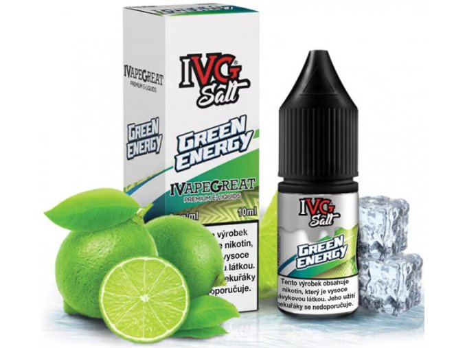 Liquid I VG SALT Green Energy 10ml - 20mg