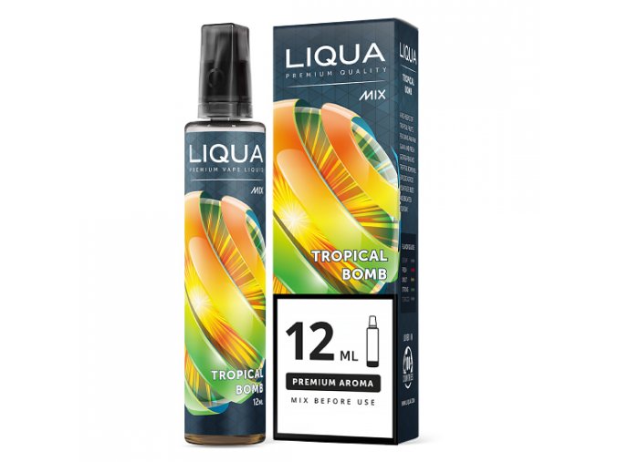 Liqua Mix&Go - Tropical Bomb - 12ml, produktový obrázek.