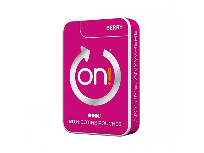 ON! - nikotinové sáčky - Berry - 16mg /g, produktový obrázek.