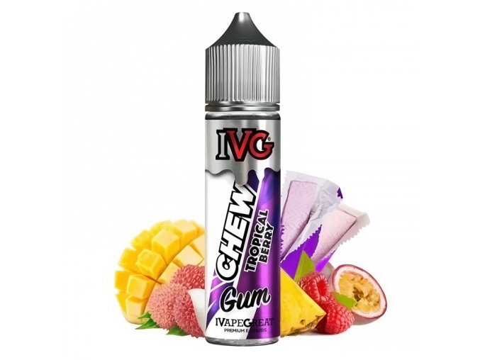 IVG - Chew Series - S&V - Tropical Berry - 18ml, produktový obrázek.