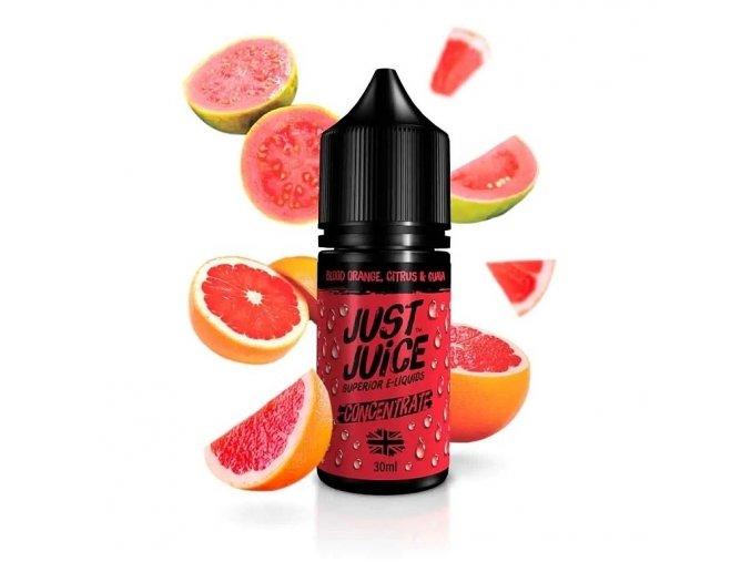 Just Juice - Příchuť - Blood Orange Citrus & Guava - 30ml, produktový obrázek.