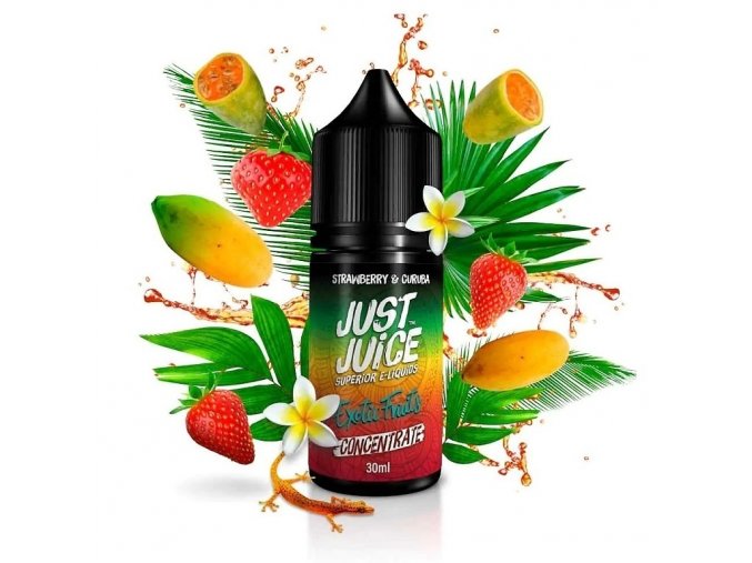 Just Juice - Příchuť - Strawberry & Curuba - 30ml, produktový obrázek.