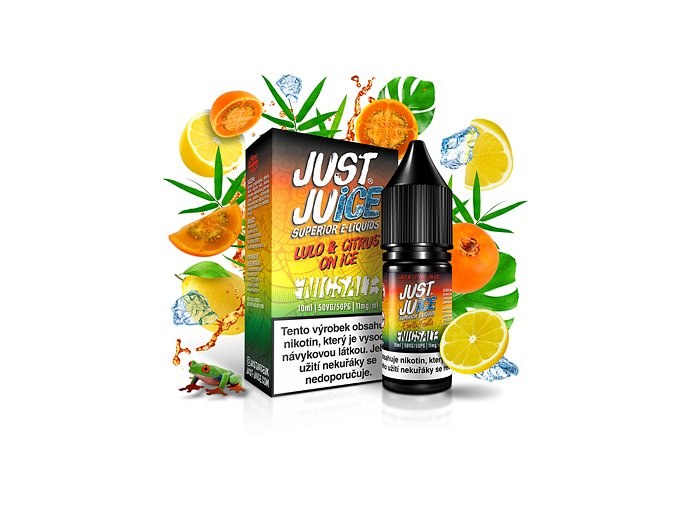 E-liquid Just Juice Salt 10ml / 11mg: Lulo & Citrus (Tropické lulo & citron)