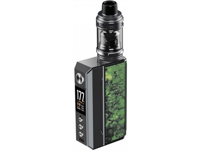 VOOPOO DRAG 4 177W Grip 5,5ml Full Kit Gun Metal Forest Green