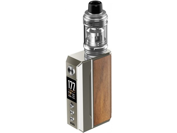 VOOPOO DRAG 4 177W Grip 5,5ml Full Kit Pale Gold Walnut