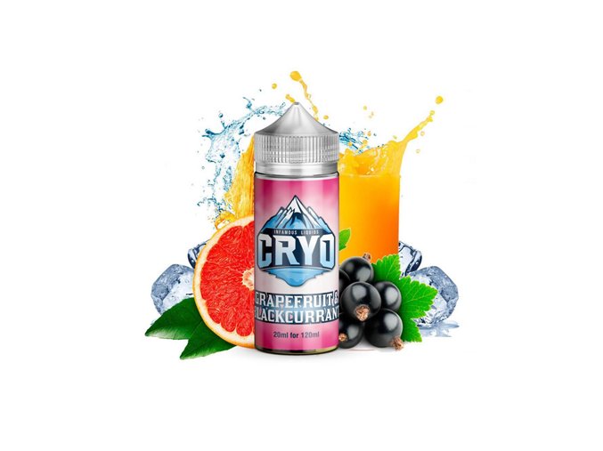 Příchuť Infamous Cryo S&V: Grapefruit & Blackcurrant (Grepová limonáda s černým rybízem) 20ml