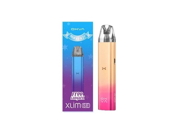 OXVA Xlim Se Bonus Pod elektronická cigareta 900mAh Gold Pink