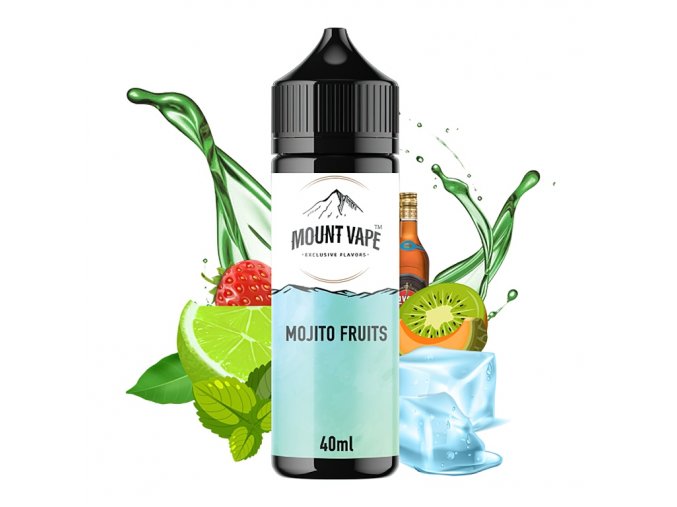 Mount Vape - Shake & Vape - Mojito Fruits - 40ml, produktový obrázek.