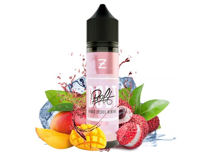 Zeus Juice - BOLT - S&V - Mango Lychee Menthol - 20ml, produktový obrázek.