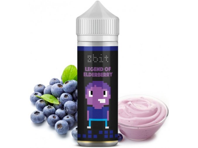 Příchuť 8bit Shake and Vape 18ml Legend of Elderberry