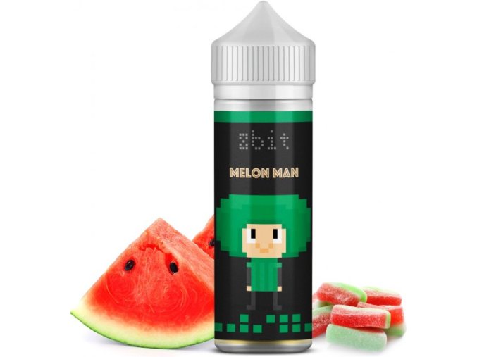 Příchuť 8bit Shake and Vape 18ml Melon Man