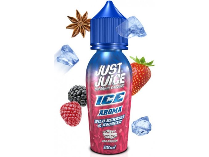 Příchuť Just Juice Shake and Vape 20ml ICE Wild Berries & Aniseed