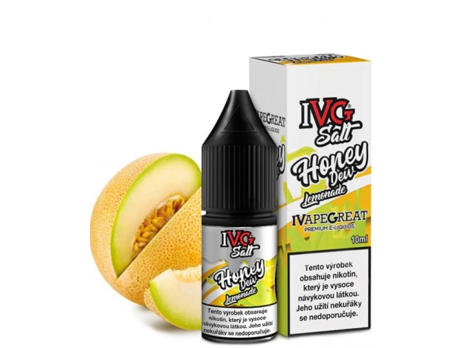 Liquid IVG SALT Honey Dew Lemonade 10ml - 10mg