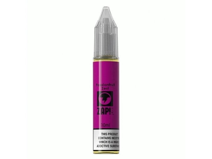 ZAP! Juice Salt - Passionfruit Zest - 10ml - 20mg, produktový obrázek.