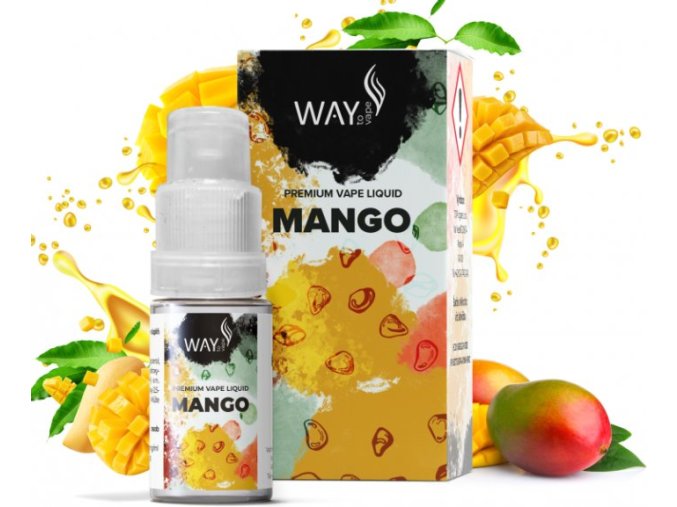 Liquid WAY to Vape Mango 10ml-0mg