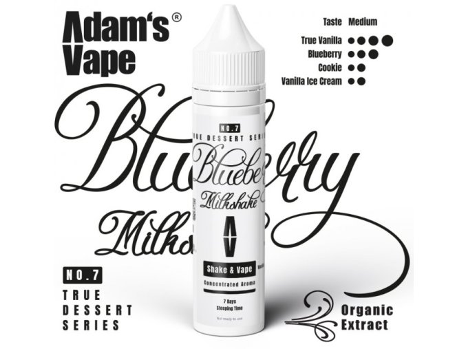 Příchuť Adam´s Vape Shake and Vape 12ml Blueberry Milkshake