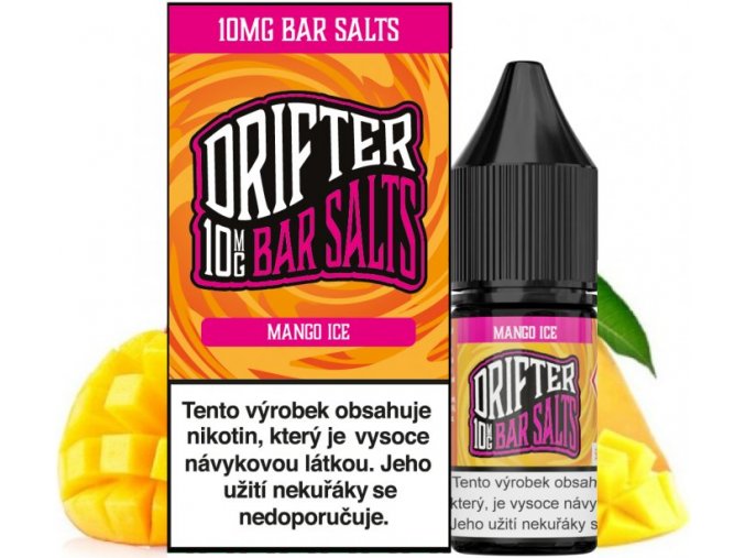 Liquid Drifter Bar Salts Mango Ice 10ml - 10mg