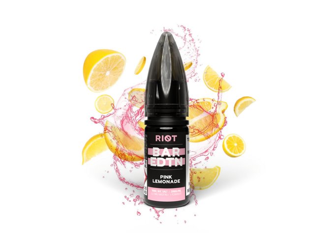 E-liquid Riot BAR EDTN Salt 10ml / 20mg: Pink Lemonade (Růžová limonáda)