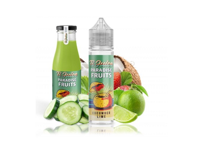 Příchuť TI JUICE Paradise Fruits S&V: Cucumber Lime (Okurka s limetkou) 12ml