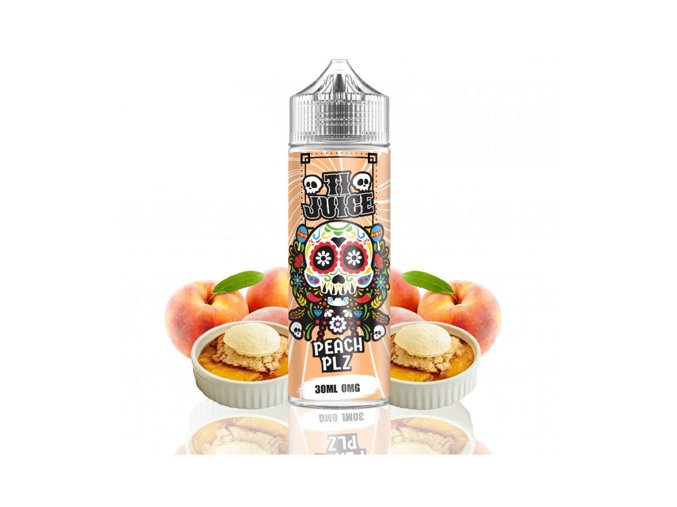 Příchuť TI JUICE S&V: Peach Plz (Broskvový koláč) 30ml