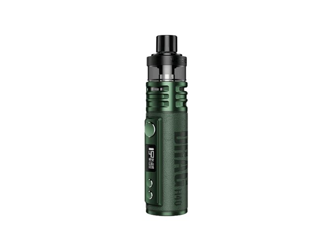 Elektronická cigareta: VooPoo Drag H40 Mod Pod Kit (1500mAh) (Green)