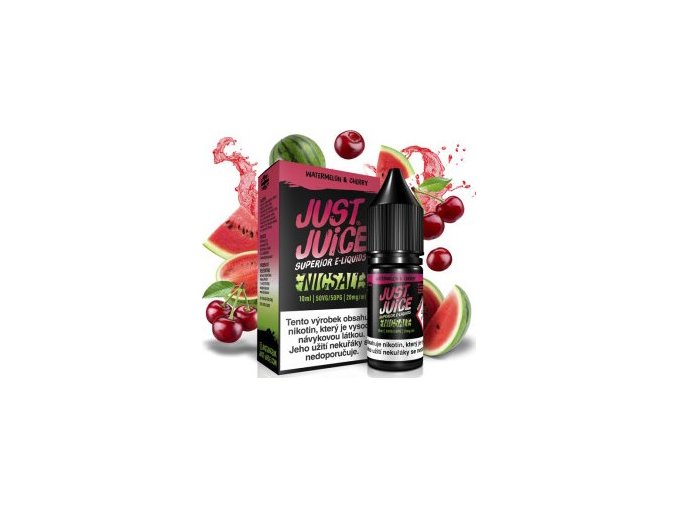 Liquid Just Juice SALT Watermelon & Cherry 10ml - 20mg