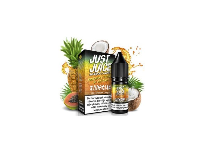 Liquid Just Juice SALT Pineapple, Papaya & Coconut 10ml - 20mg