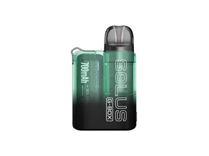 Elektronická cigareta: SMOK Solus G-Box Pod Kit (700mAh) (Transparent Green)