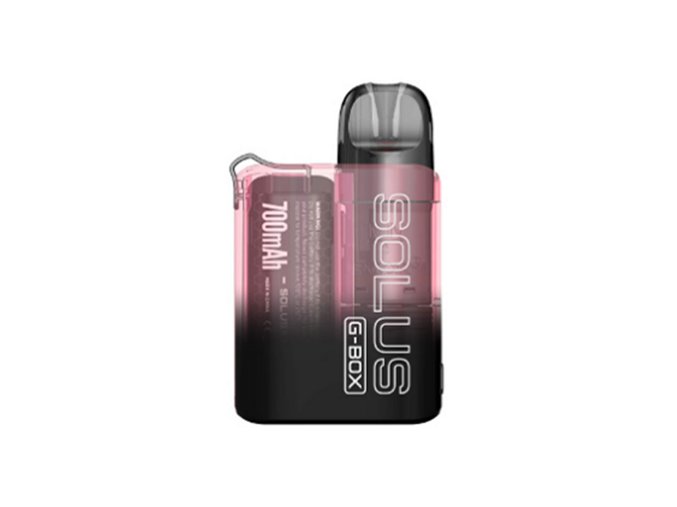 Elektronická cigareta: SMOK Solus G-Box Pod Kit (700mAh) (Transparent Pink)