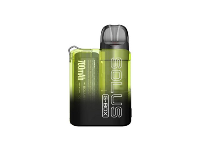 Elektronická cigareta: SMOK Solus G-Box Pod Kit (700mAh) (Transparent Yellow)