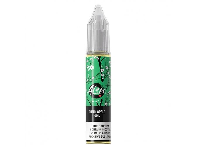 ZAP! Juice AISU Salt - E-liquid - Green Apple - 10ml - 10mg, produktový obrázek.