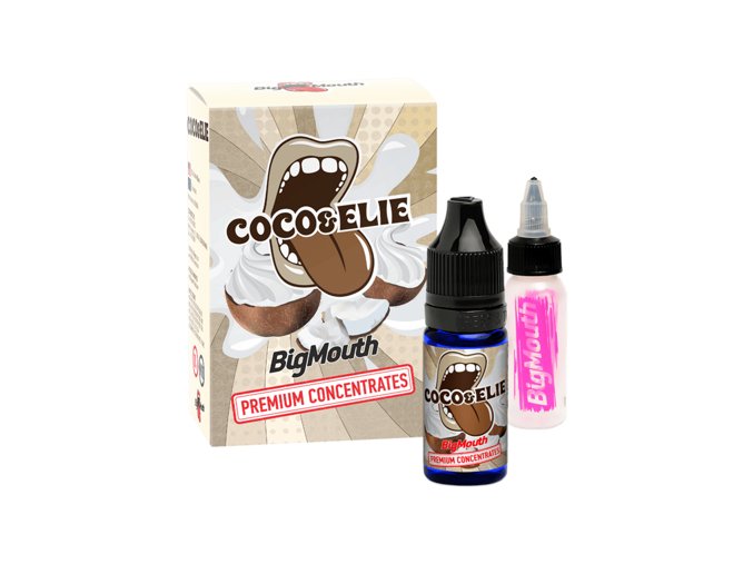 Příchuť Big Mouth: Coco & Elie (Kokosové sušenky) 10ml