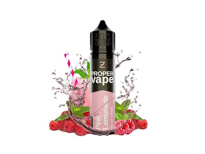 Příchuť Proper Vape by Zeus Juice S&V: Pink Lemonade (Růžová limonáda) 20ml