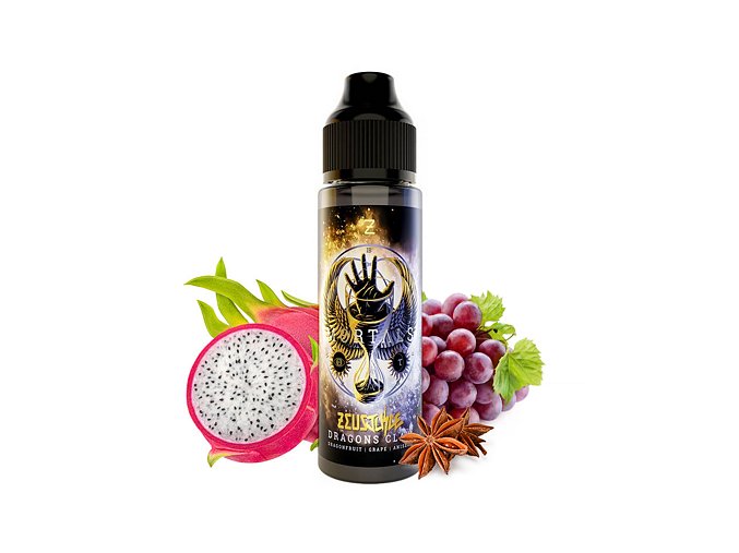 Příchuť Zeus Juice Mortals S&V: Dragons Claw (Dračí ovoce, hroznové víno a anýz) 20ml