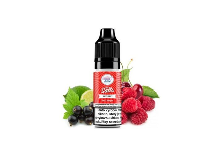 Dinner Lady Salt Sweet Fruits (Ovocný mix) 10ml intenzita nikotinu 20mg