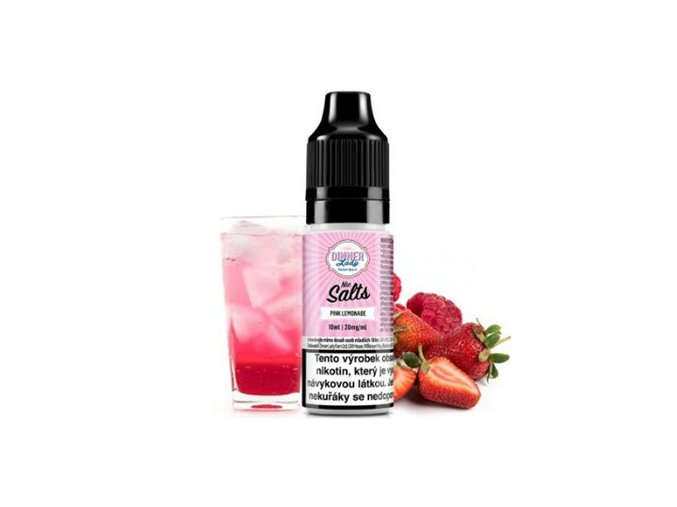 Dinner Lady Salt Pink Lemonade (Růžová limonáda) 10ml intenzita nikotinu 20mg