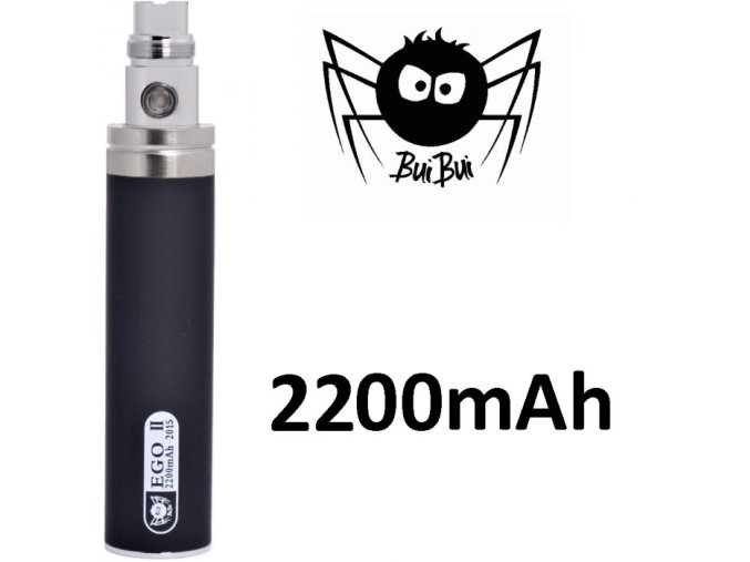 BuiBui GS eGo II baterie 2200mAh Black