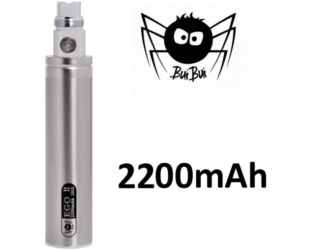 BuiBui GS eGo II baterie 2200mAh Silver